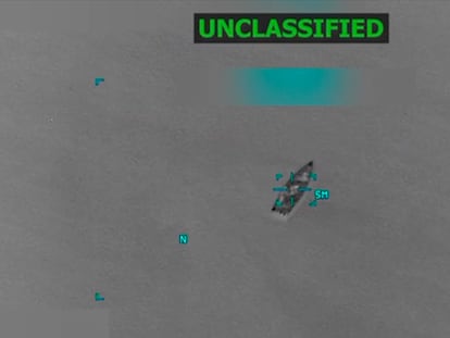 Trump anuncia que EE UU ha matado a seis personas al atacar otra supuesta narcolancha venezolana