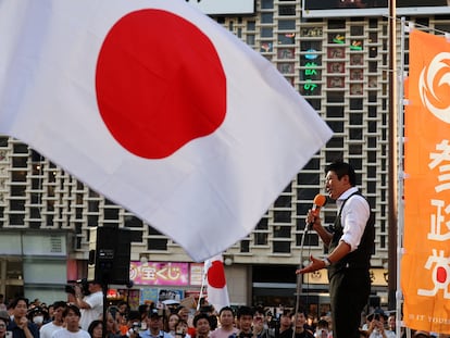 El trumpismo cobra vuelo en la política de Japón