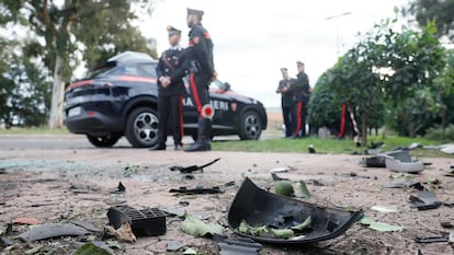 Explota una bomba frente a la casa de un periodista de investigación de la RAI en Roma