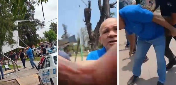 Escándalo con el diputado peronista Aldo Leiva: se enfrentó con militantes de La Libertad Avanza en Chaco