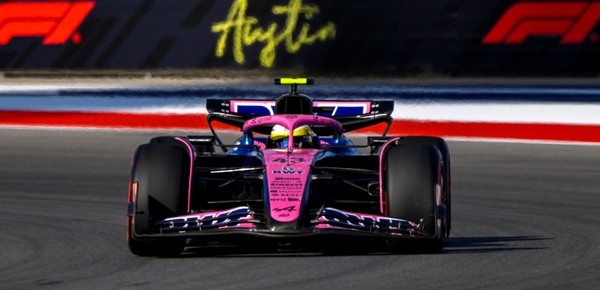 Colapinto hace lo que puede con su Alpine y cae al 16° lugar en el GP de Estados Unidos