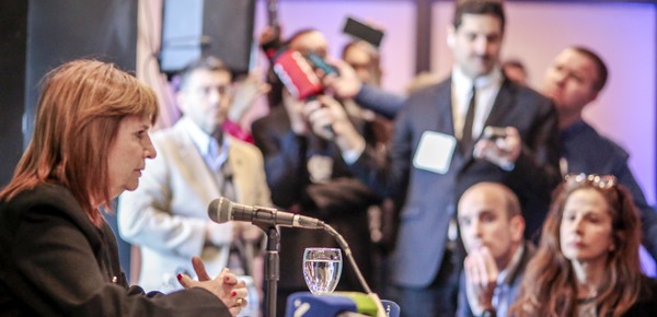 Bullrich cruzó a las provincias por las críticas al rescate financiero: “Piden plata a la Nación cada diez minutos”