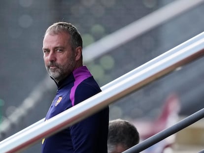 Barça-Olympiacos: El equipo pierde la capacidad para presionar, Flick la compostura