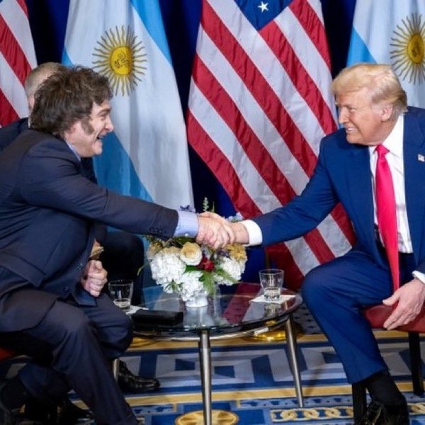 Milei llegó a Washington para su esperada reunión con Trump en la Casa Blanca