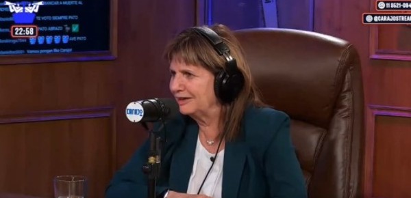 “Prepárense que después les toca gobernar a ustedes”, la arenga de Patricia Bullrich al Gordo Dan