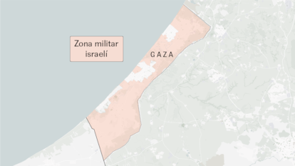 Mapas | El plan israelí de ocupar Ciudad de Gaza amenaza con expulsar a un millón de civiles
