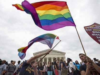 El derecho al matrimonio homosexual en EE UU se juega su futuro en el Tribunal Supremo