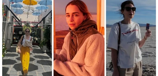 La visita de Emilia Clarke, de “Game of Thrones”, a la Argentina: Cataratas, Salinas Grandes y San Telmo