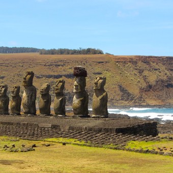 Los moáis de la Isla de Pascua podrían ser devorados por el mar en el 2080