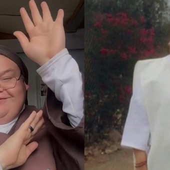 Una monja viral de TikTok resultó ser un antiguo “cura” estafador