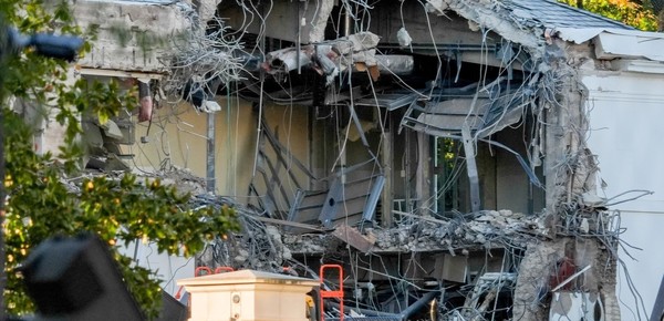 Así destruyen parte de la Casa Blanca para construir la sala de baile de Trump